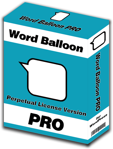 Word Balloon PRO パッケージ